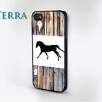 Horse Wood Grain Print - Iphone 5 Cases Cool..