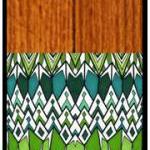 Iphone 5 Case Iphone 5 Cover - Geometric Wood..
