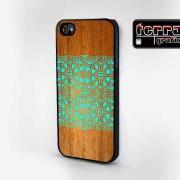 NEW iphone 5 case iphone 5 cover - Geometric Wood Grain Print - Cool iPhone Cases - Geometric
